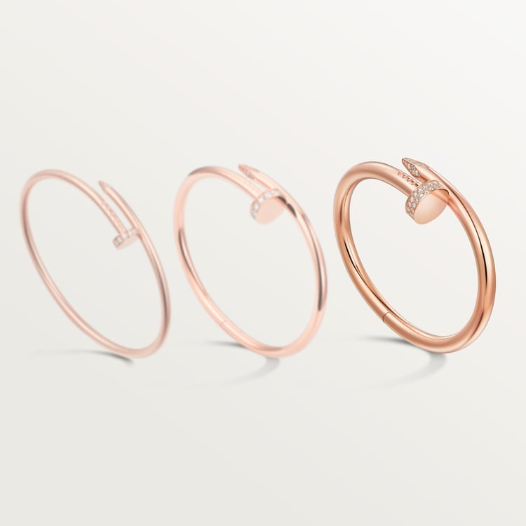 Cartier Juste un Clou bracelet, large model, diamonds - Image 5